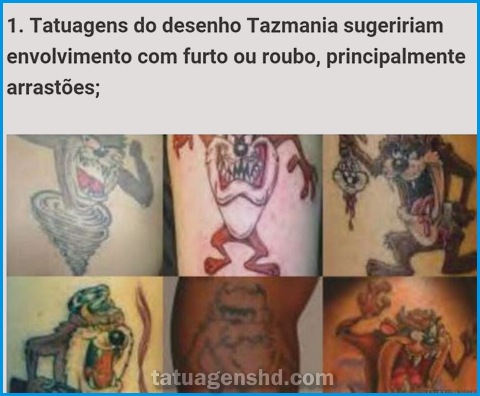 Tatuagens de personagens de desenhos animados: desafios e recompensas