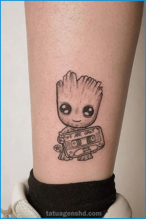 Tatuagens de personagens de desenhos animados: desafios e recompensas