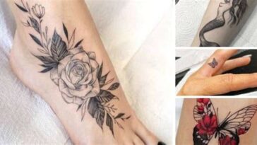 Tatuagens femininas delicadas e elegantes