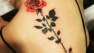 Tatuagens femininas nas costas: ideias e sugestões