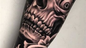 Tatuagens masculinas de caveiras: Simbolismo e Estilos