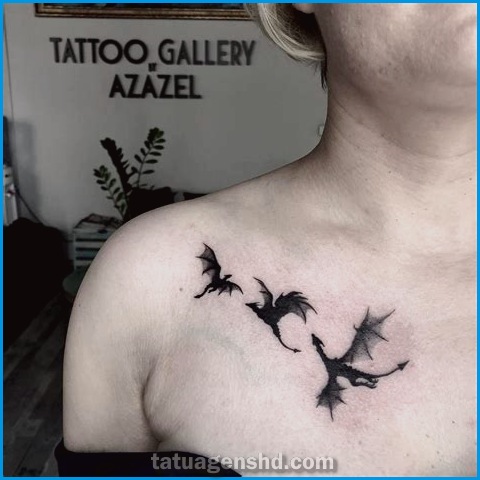 Tatuagens masculinas de dragões: Mitologia e Simbolismo