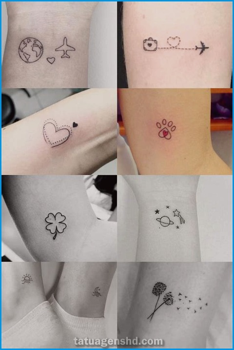 Tatuagens minimalistas para Homens: Simplicidade com Estilo